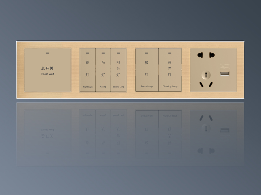 大板輕觸四連體 大板輕觸四連體